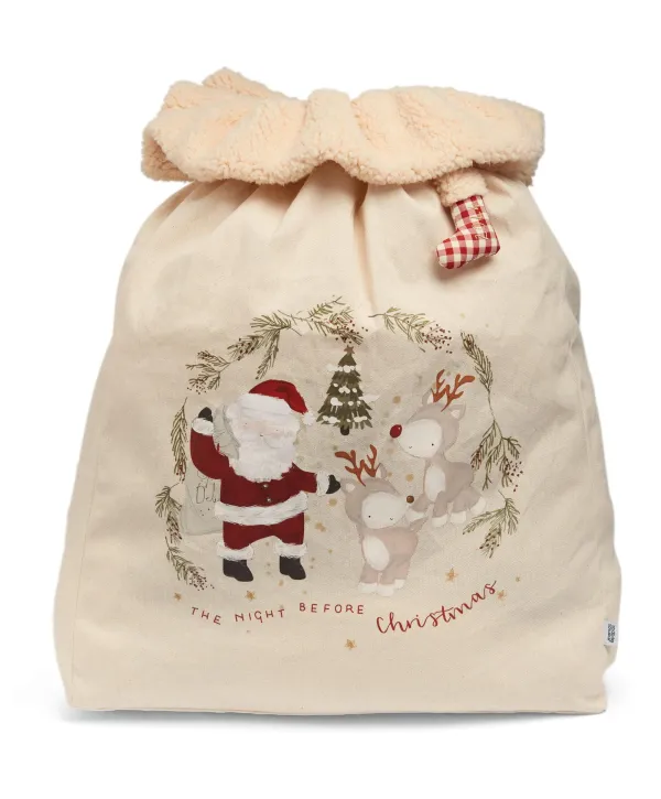 Large Calico Sack - 2024