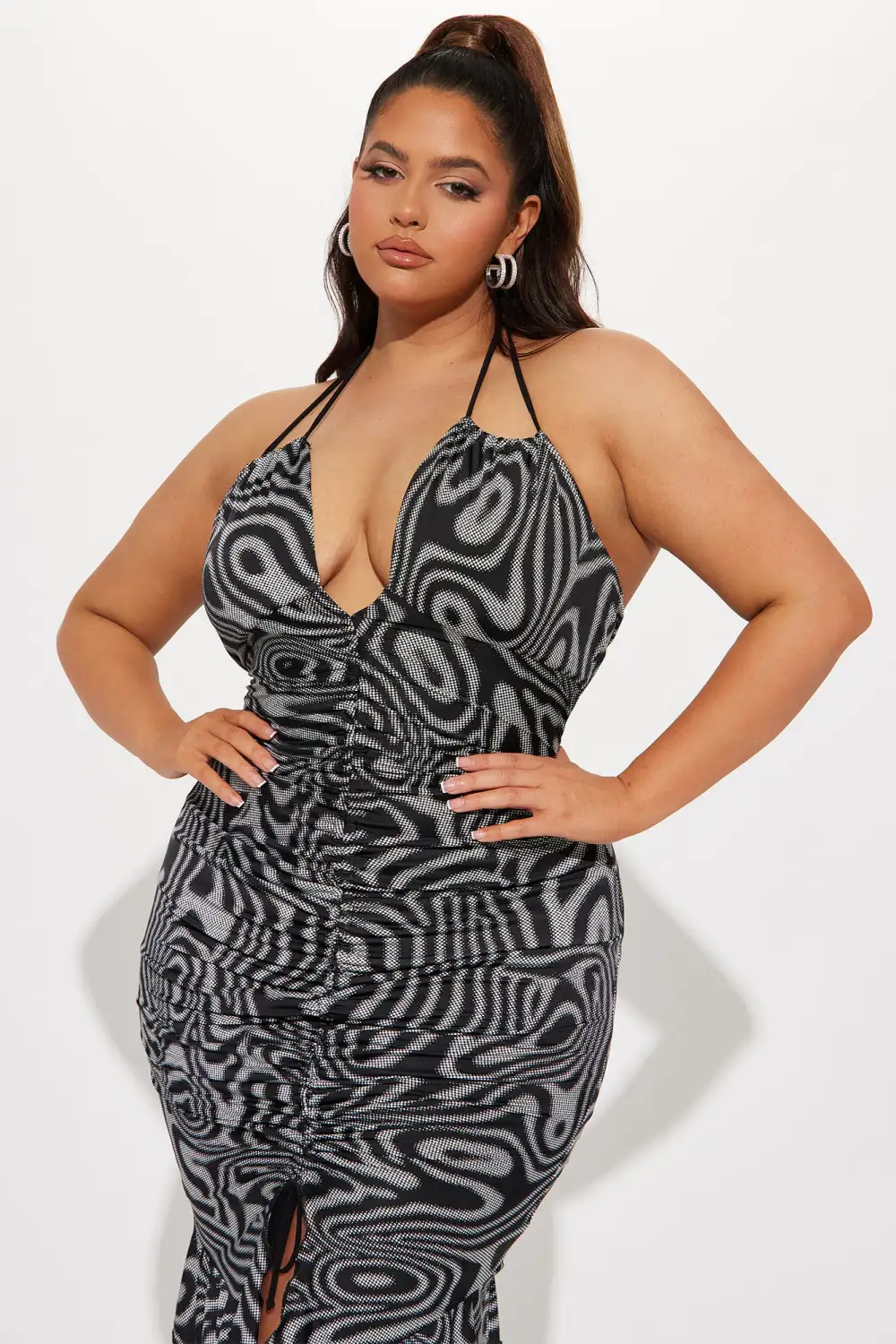 Enchanted Mini Dress - Black/combo
