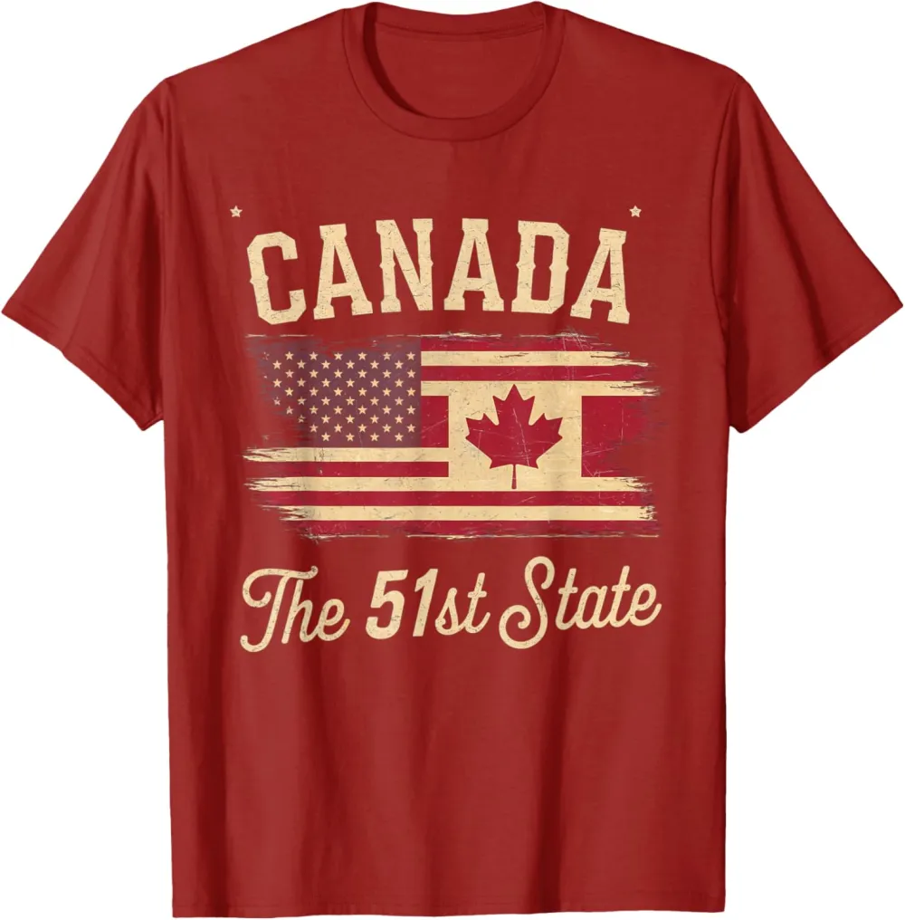 Canada the 51 State | Trump Canada U.S State funny T-Shirt