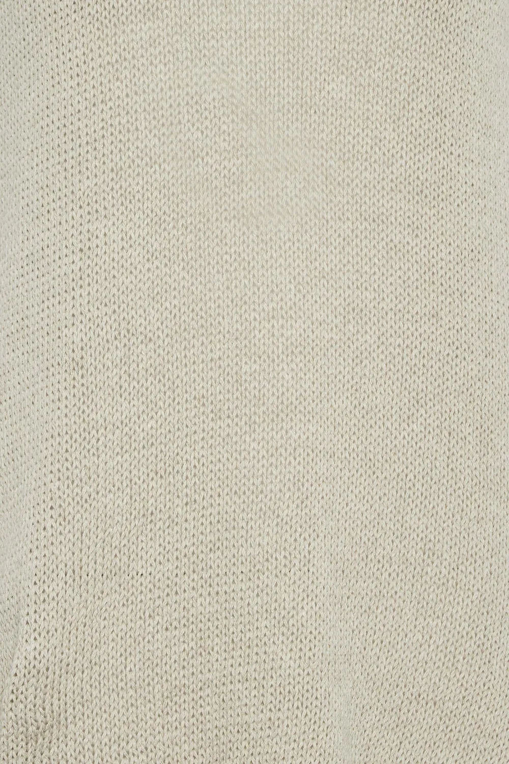 LTS Tall Stone Brown Knitted V-Neck Vest Top