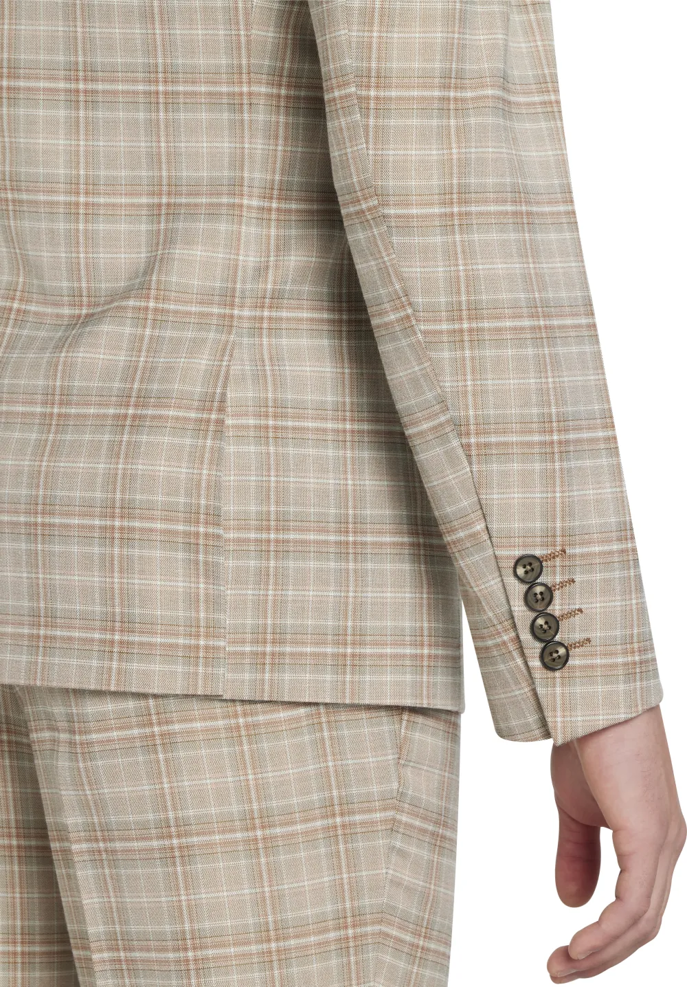 Paisley &Amp; Gray Slim Fit Suit Jacket