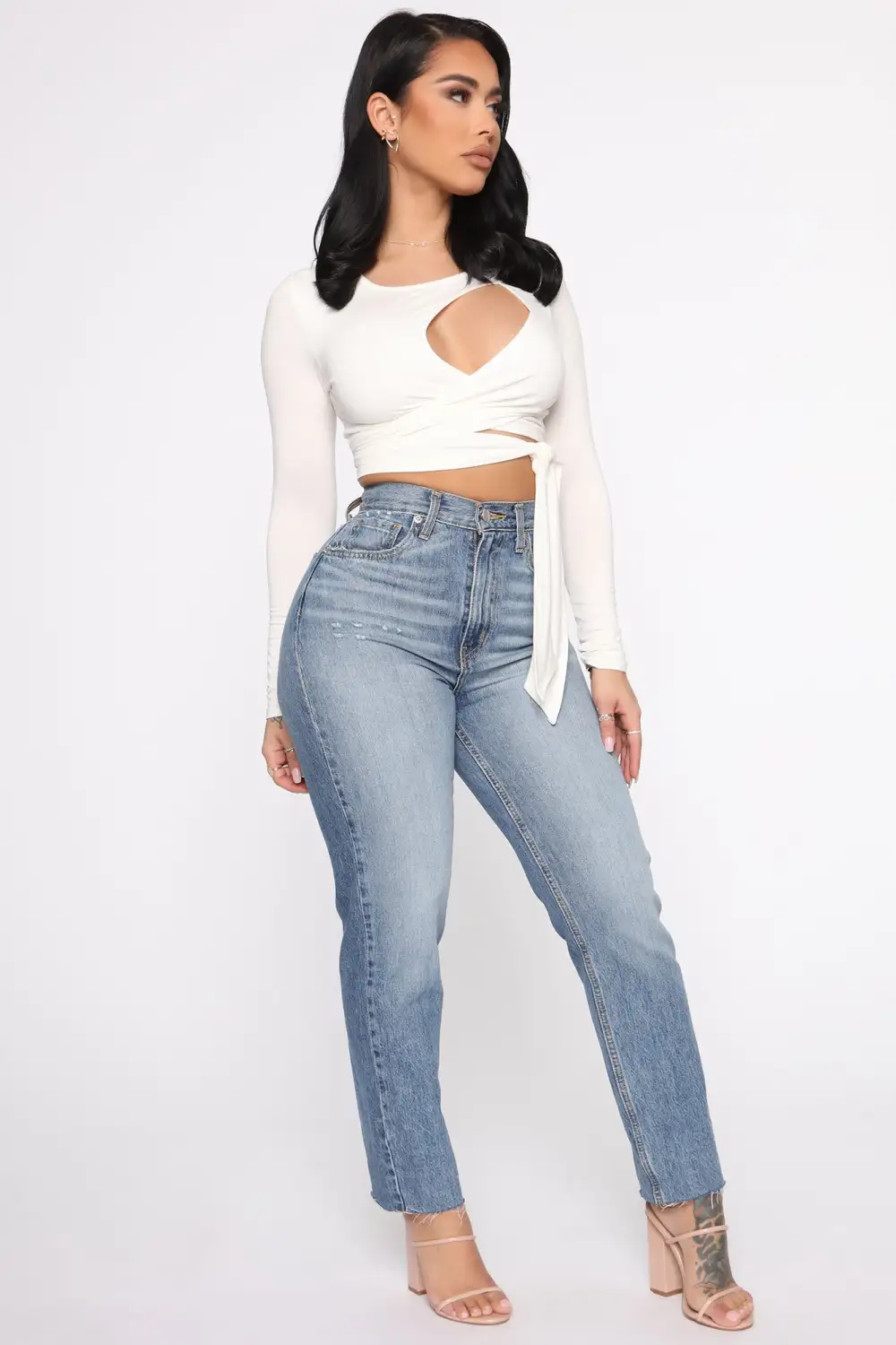 Focus On A Task Top - Off White