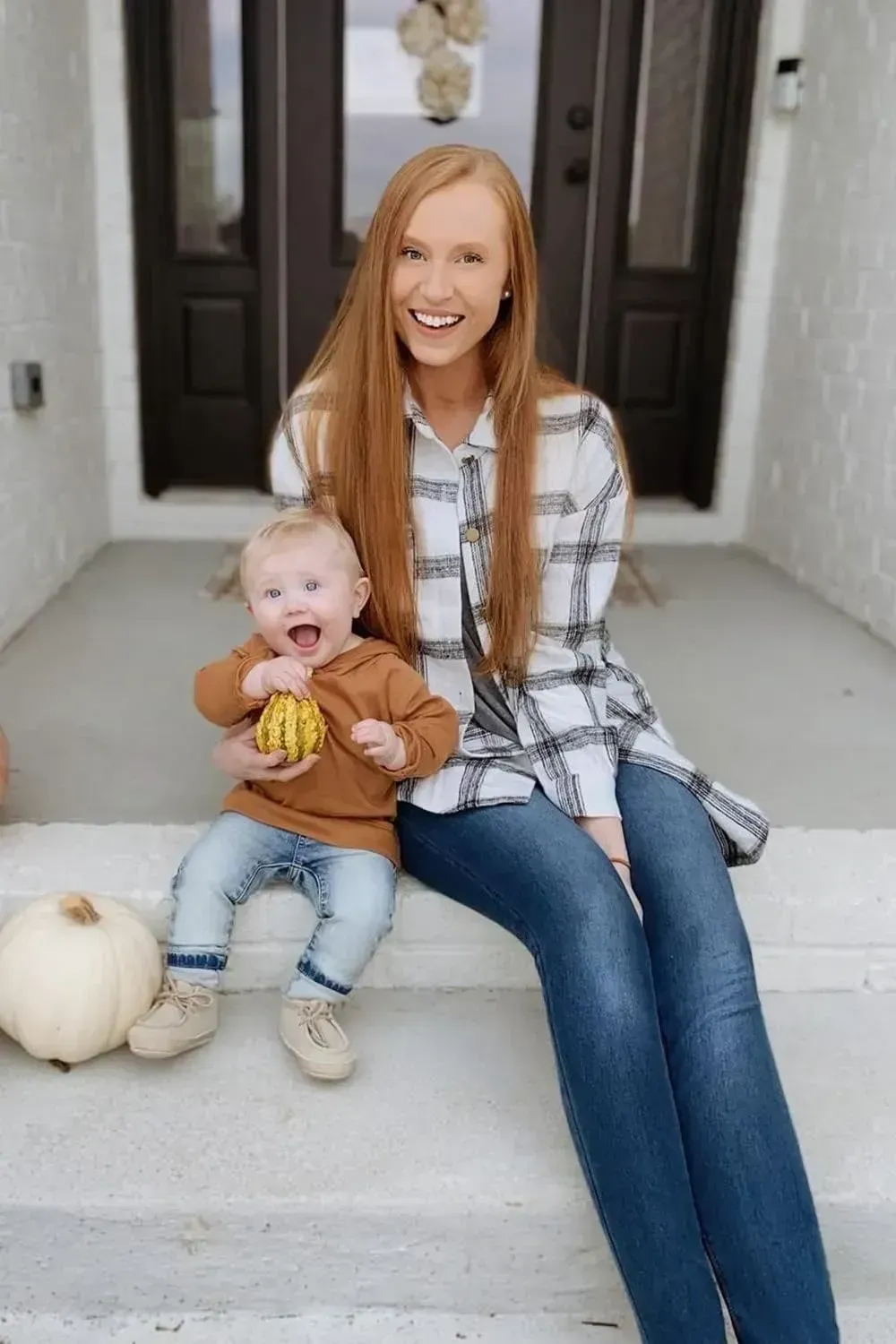 Women's 2023 Fall Clothes Plaid Shacket Jacket Long Sleeve Button Down Flannel Shirts Fashion Blouse