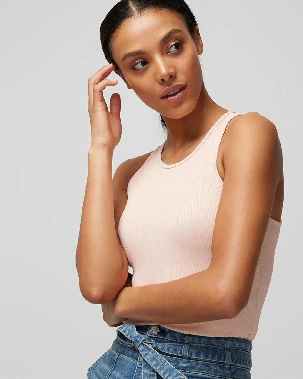 WHBM® FORME Rib Tank
