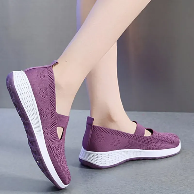 🔥Last Day 75% OFF -Women's Woven Orthopedic Breathable Soft Sole Shoes