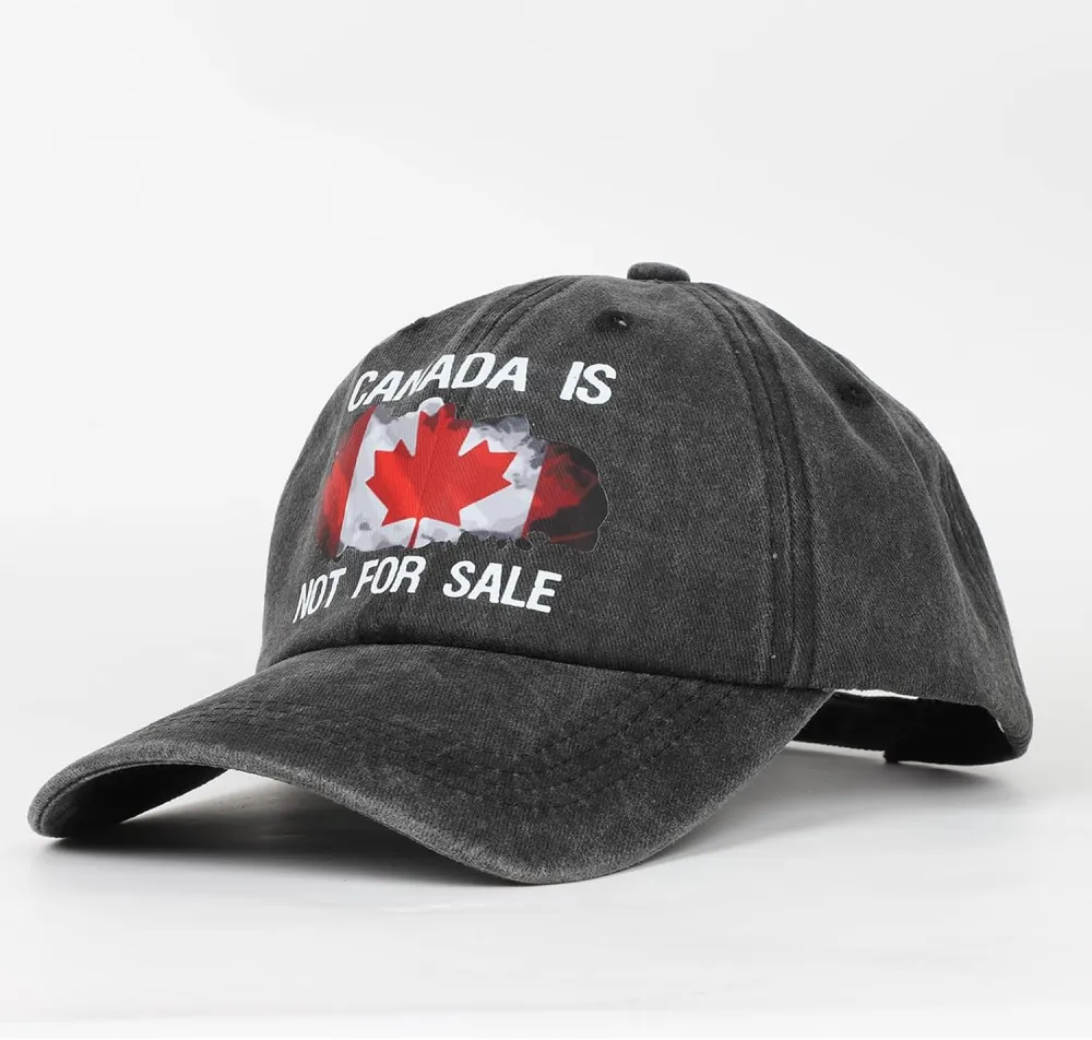 Canada Baseball Cap,Adjustable,2 Pack,Canada Day Embroidered Maple Leaf Flag Golf Hat for Men Women Kids