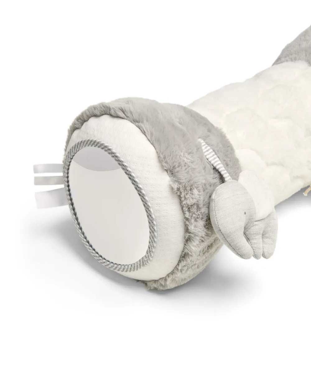 Tummy Time Roll - Welcome to the World Elephant/Grey