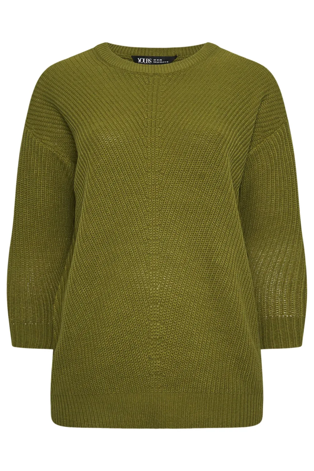 YOURS Curve Pink Essential Knitted Jumper