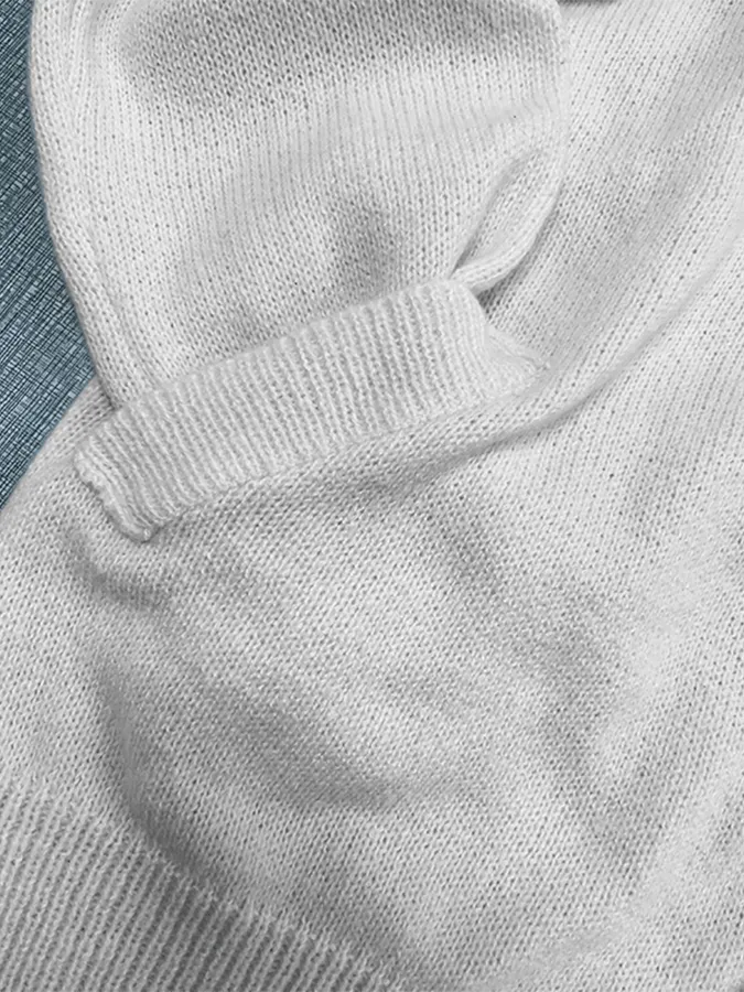 Women's Canada is Not for Sale Heat Transfer Knit Sweater Jacket