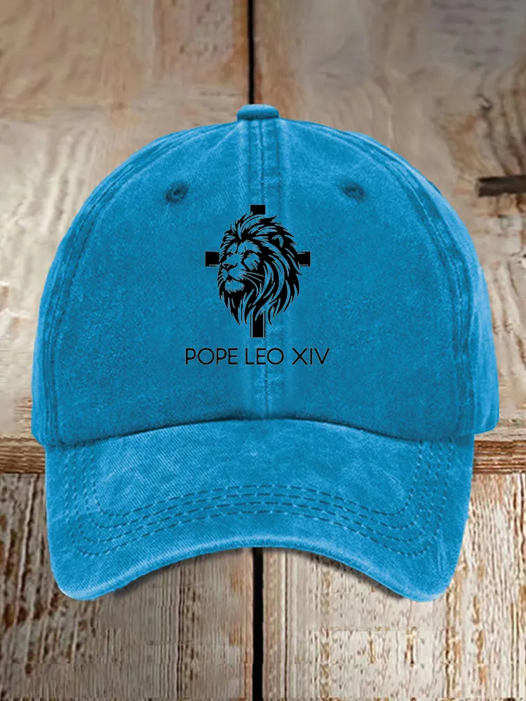 Habemus Papam Leon Xiv Printed Baseball Caps