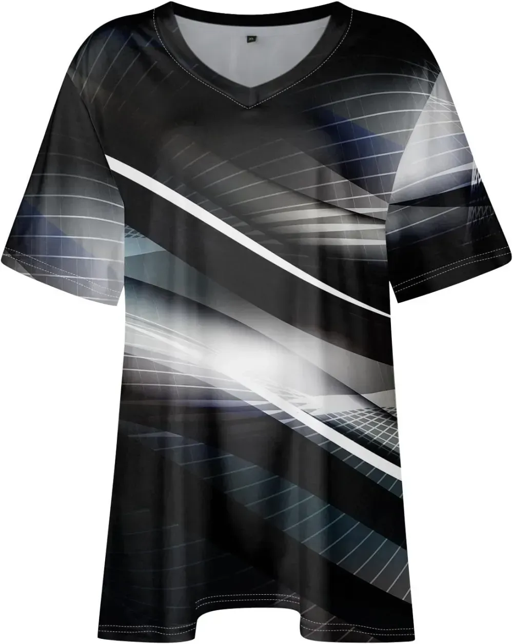 Plus Size Tops for Women Dressy Short Sleeve V Neck Shirts for Women Summer Tops for Women 2024 Floral Print Top