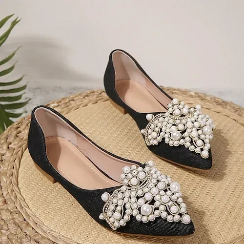 Women's Pearl Stud Earrings Fine Jewelry Classic Precious Stylish Romantic Earrings Jewelry Silver For Gift Festival 1 Pair