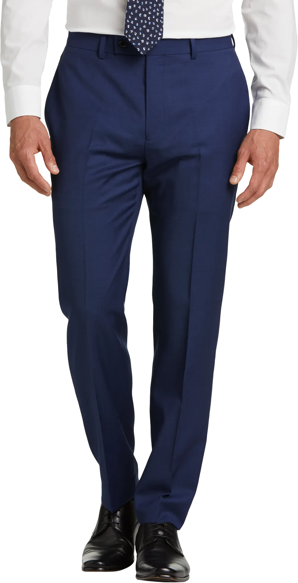 Calvin Klein Wool Slim Fit Suit Pants