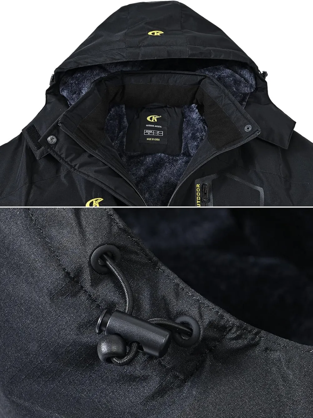 Women's Skiing Snowboarding Jackets Fleece Hood Mountain Snow Coat