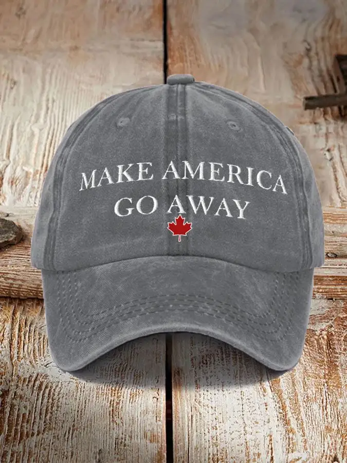 Make America Go Away Printed Hat