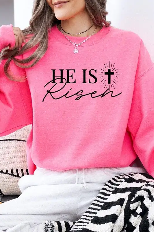 Easy Wear Soft Graphic Pullover Sweatshirt