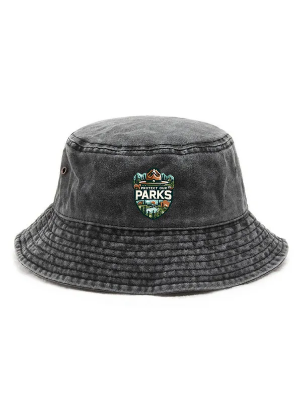 Protect Our Parks Printed Bucket Hat