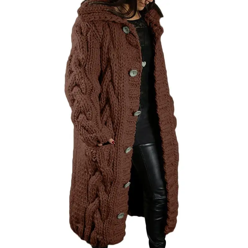 ✨Clearance Sales✨ - 2023 Knitted Thick-Line Jumper Coat