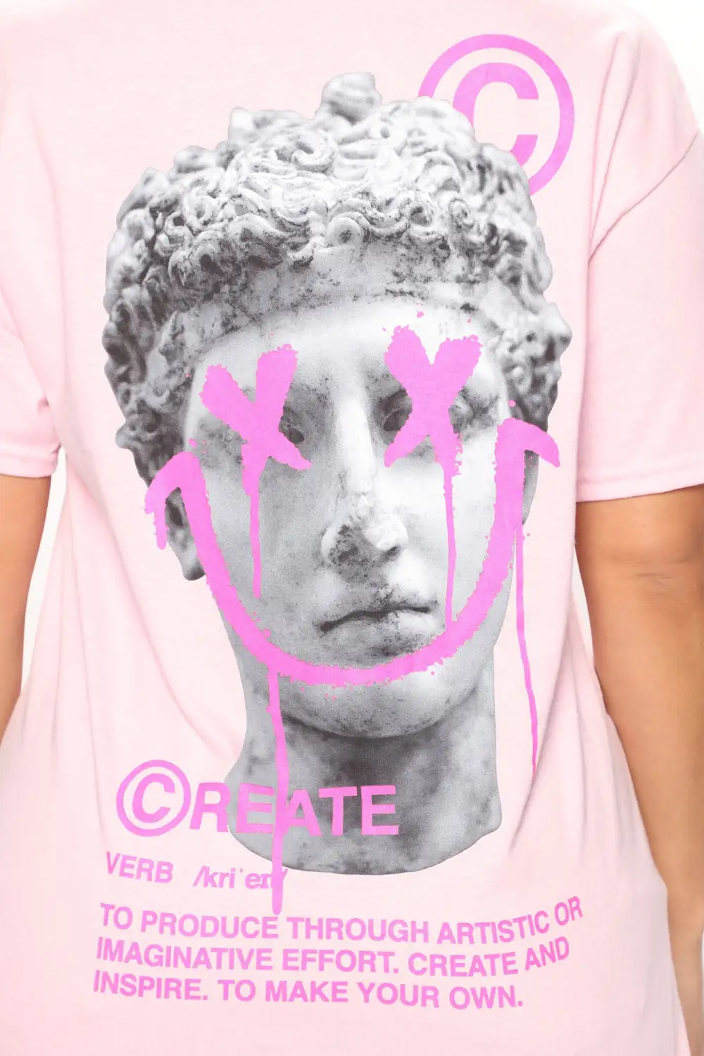 Create Art Tee - Pink