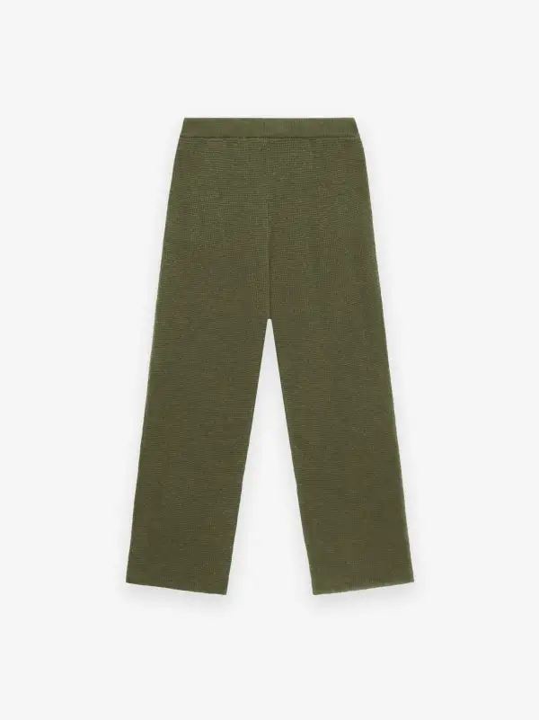 Womens Waffle Relaxed Pant