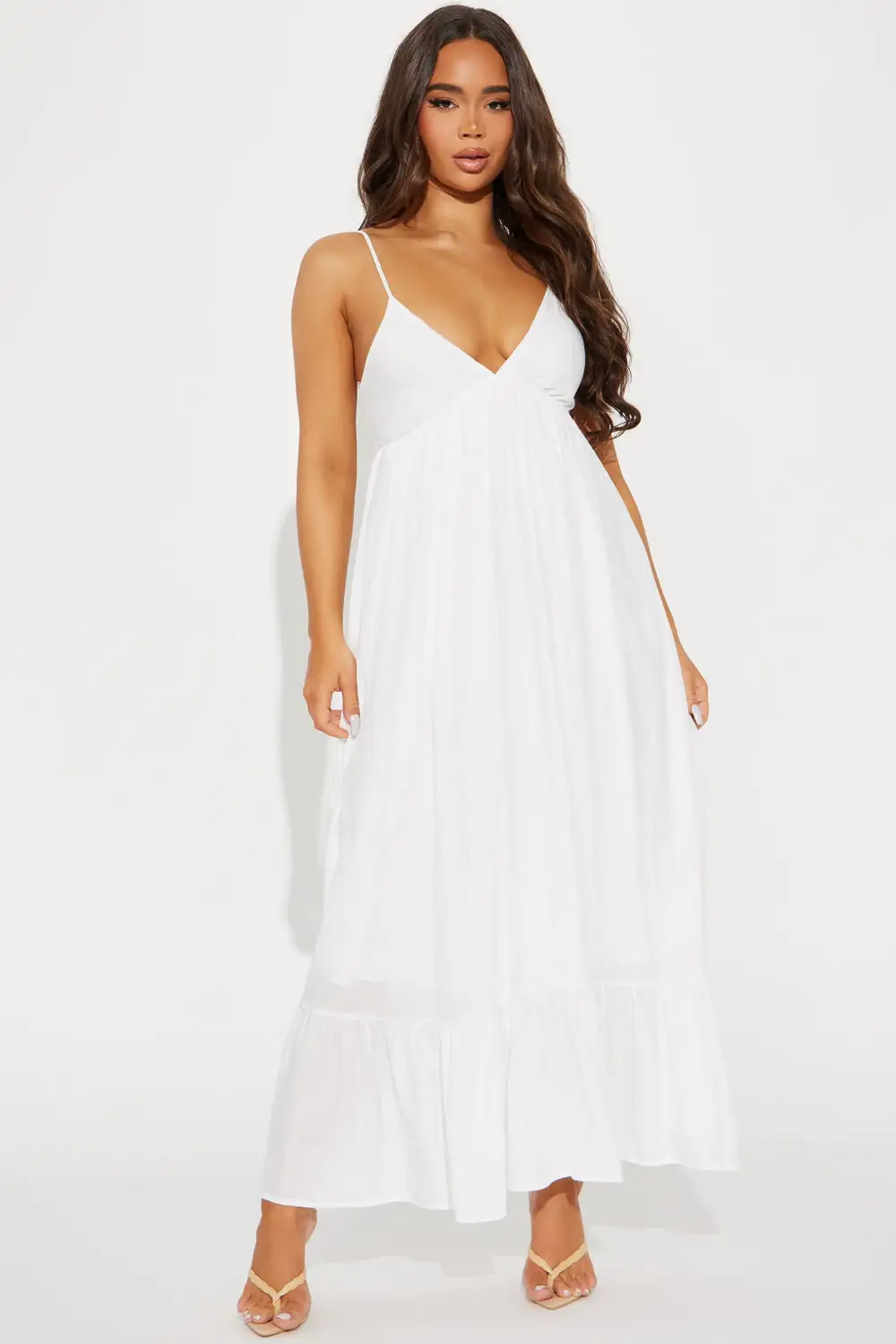 Sweet Memories Maxi Dress - White