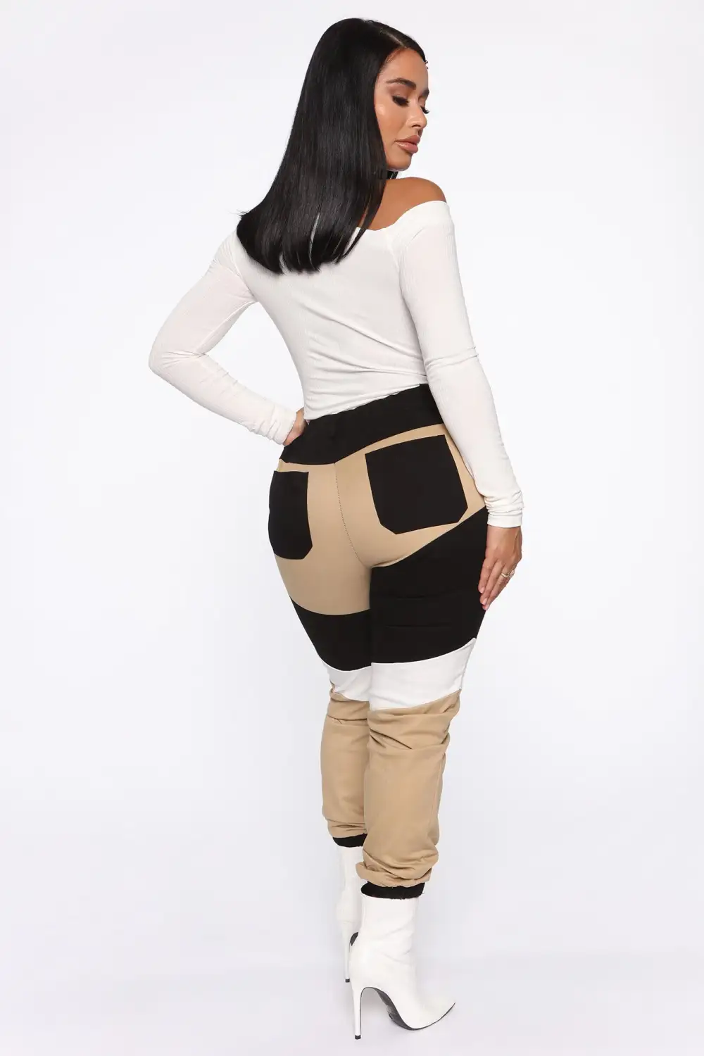 Carla One Shoulder Bodysuit - Ivory