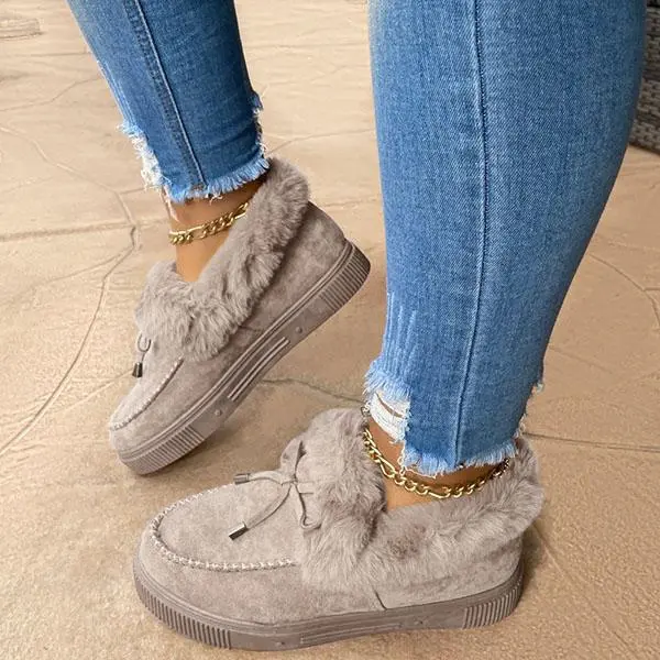 Meikoshoes Casual Fashion Flat Boots