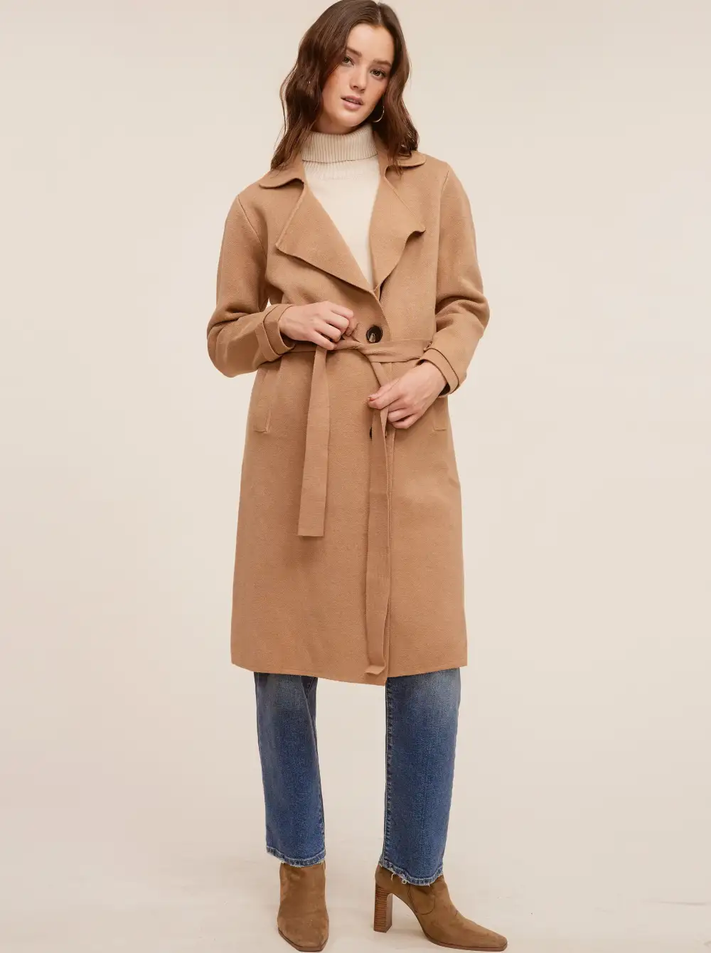 Double Breasted Coatigan