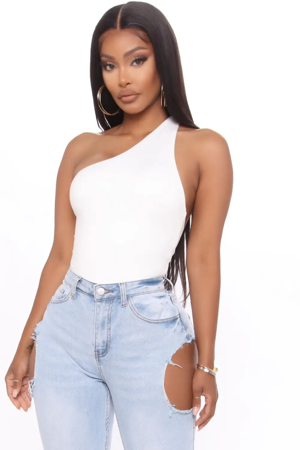 Lora Jean Bodysuit - Off White