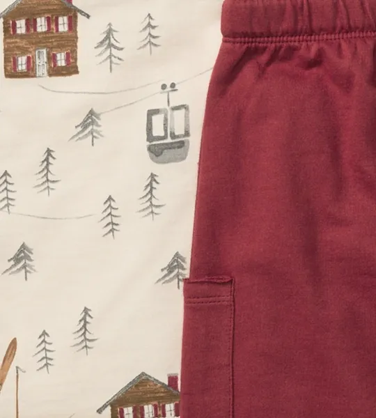 Holiday In The Alps Organic Cotton Set
