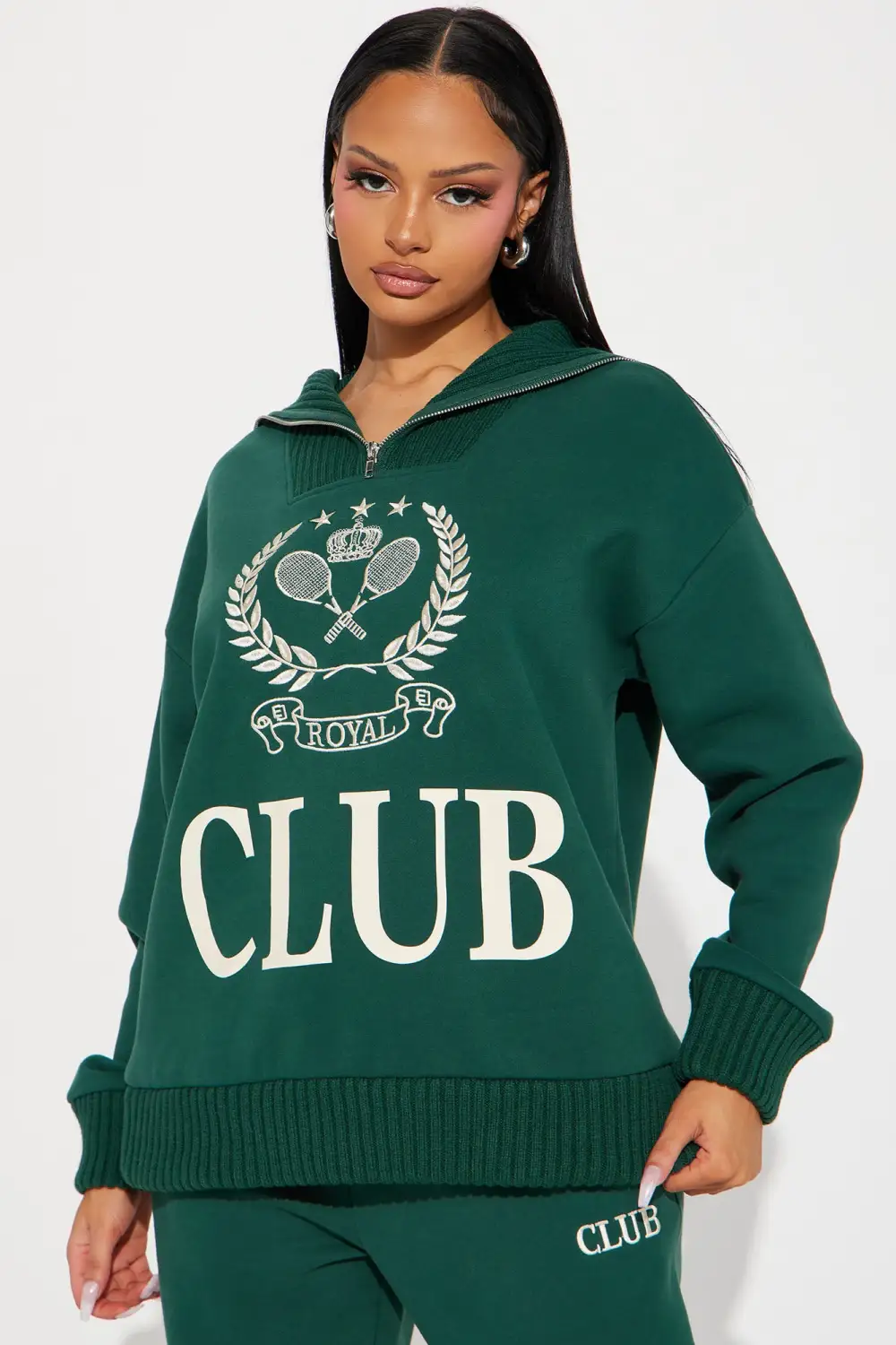 Members Only Fleece Sweatsuit - Hunter