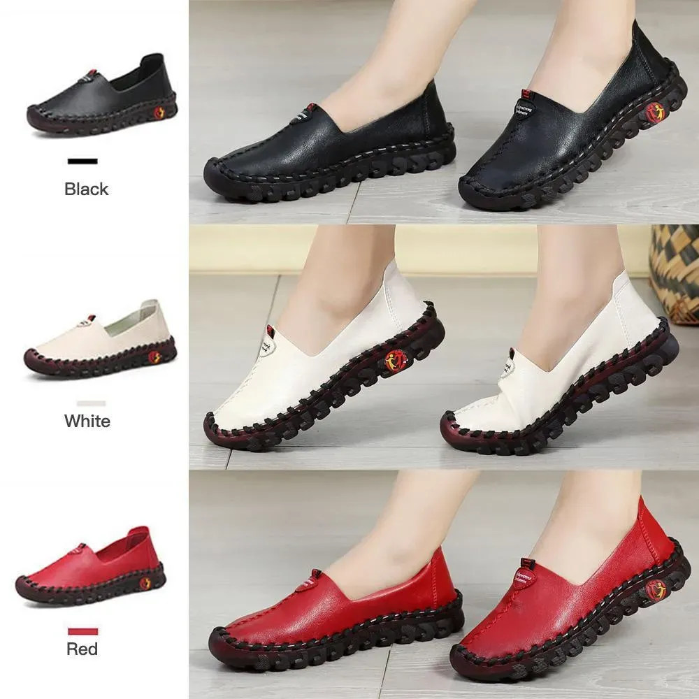 Women's Wide Fit Thick Sole Flats Shoes For Women