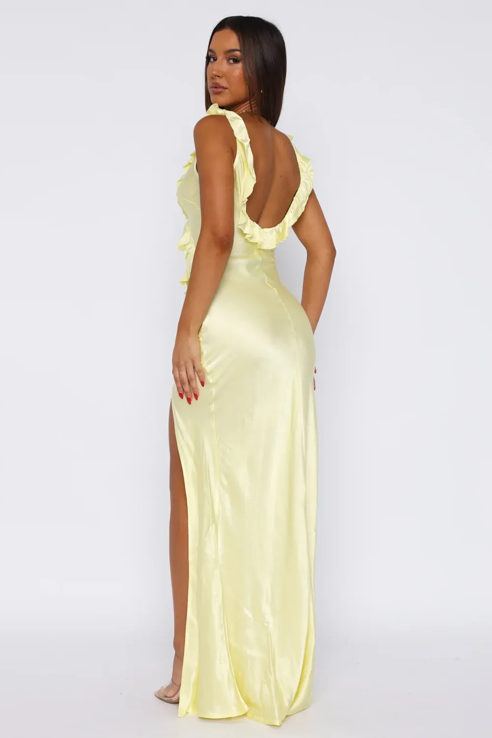 Wishlist Maxi Dress Lemon