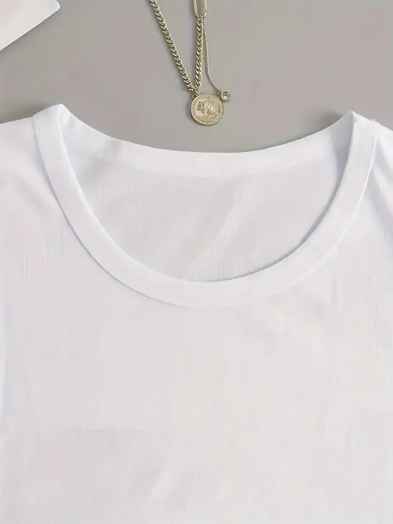 Women's Comfy Heart & Love Print Long Sleeve T-Shirt - Casual, Loose Fit, Crew Neck Top for Spring, Summer & Fall