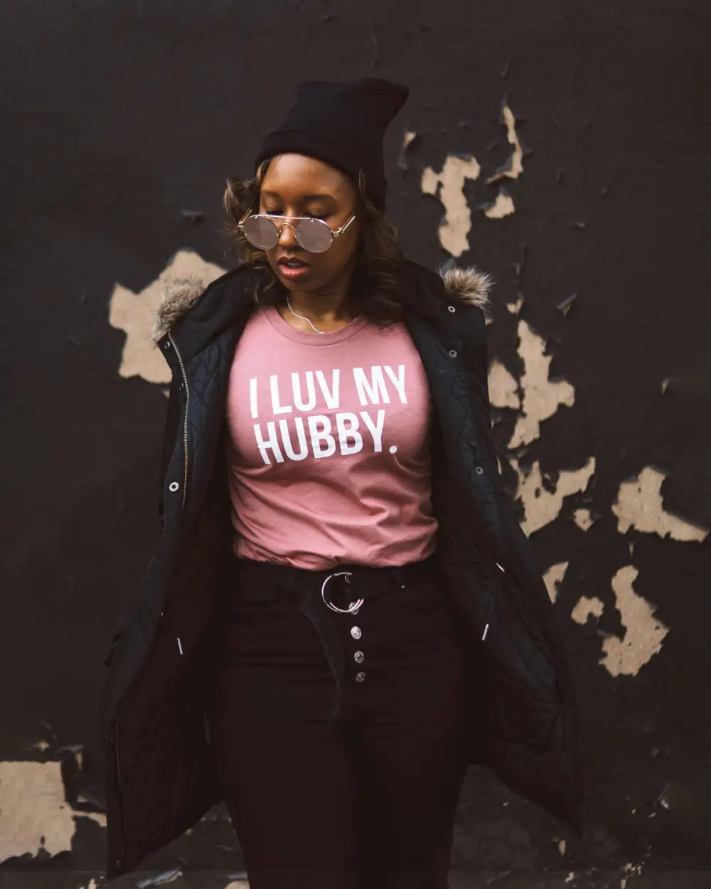 I Luv My Hubby Adult Box T-Shirt