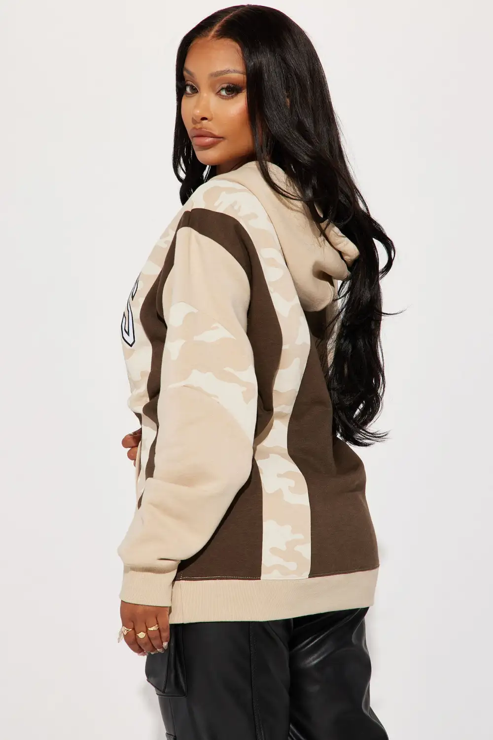 Raiders Camo Hoodie - Brown/combo