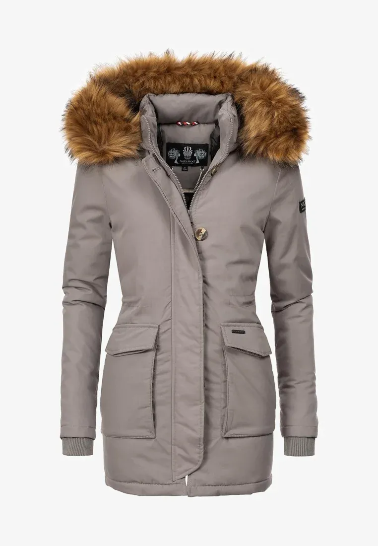 Women's windproof parka Pink