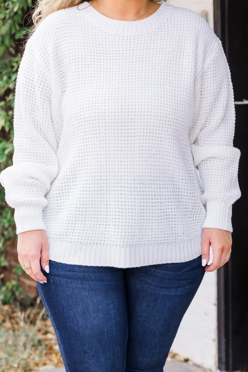 Breezy Weather Sweater, Ivory