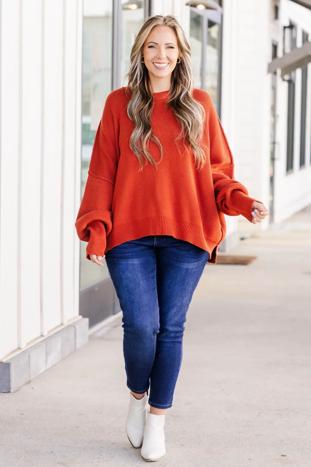 Magically Perfect Sweater, Clay