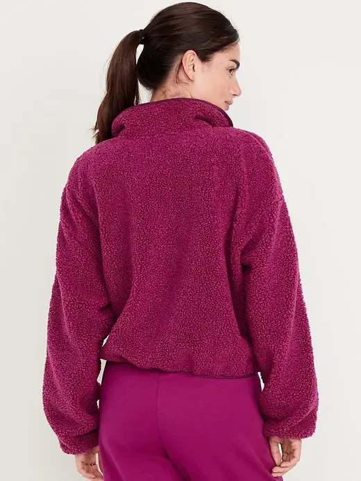 Quarter Zip Turtleneck Pullover