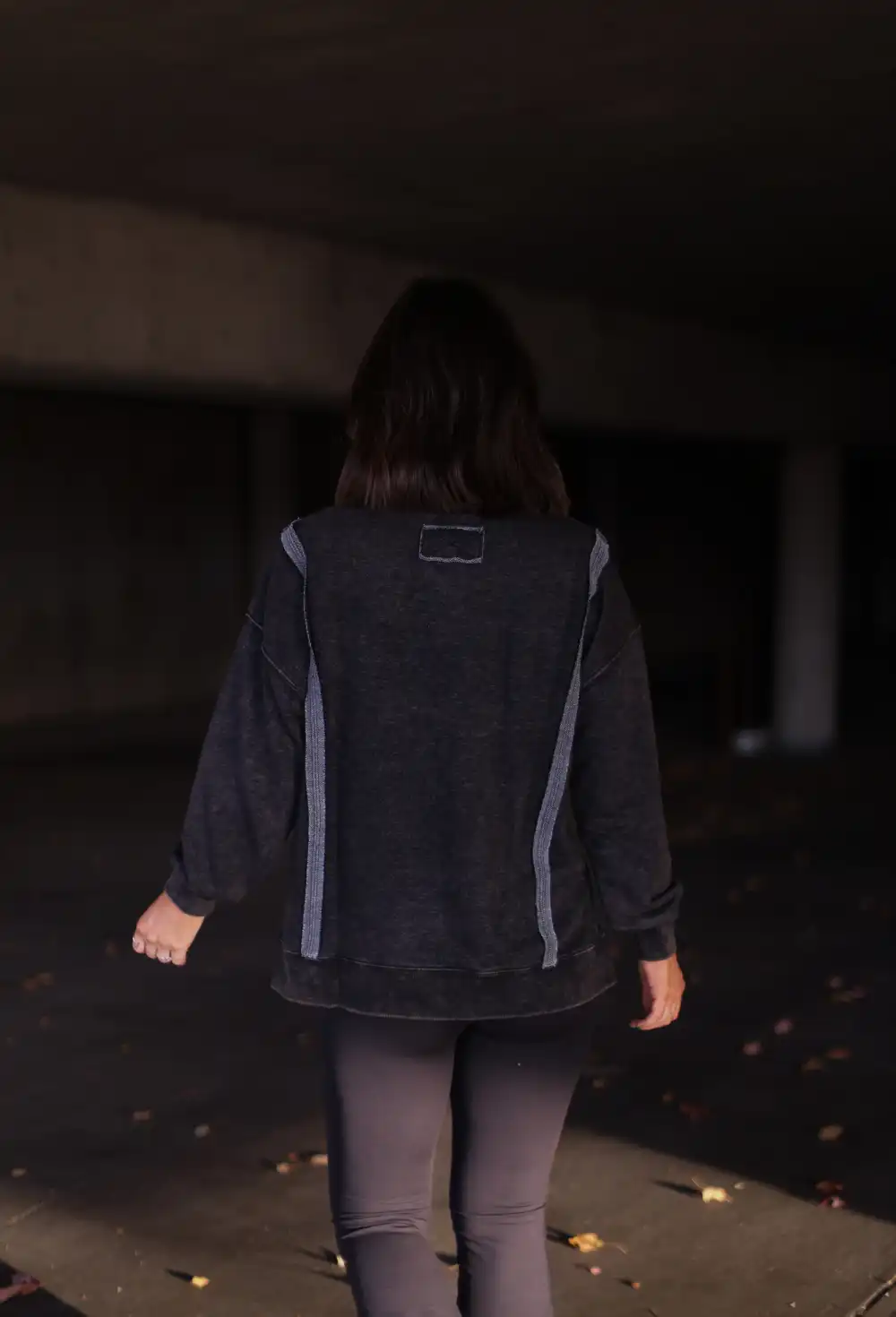 Mineral Wash French Terry Top