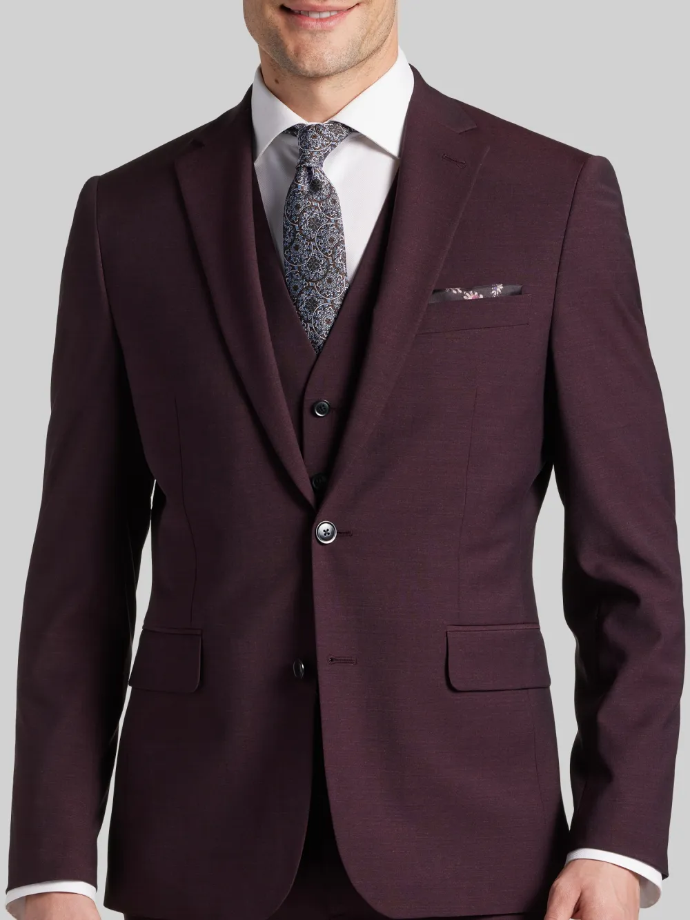 JOE Joseph Abboud Skinny Fit Wool Blend Suit Jacket