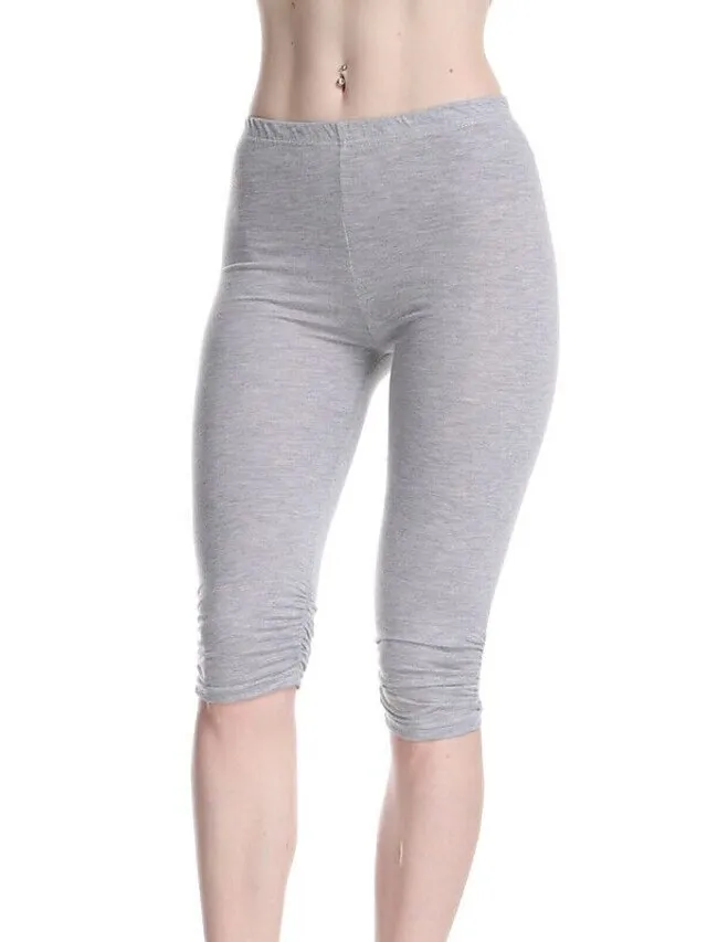 Women's Yoga Pants Sun Protection Tummy Control Butt Lift High Waist Yoga Fitness Gym Workout Capri Leggings Bottoms Violet Black White Sports Activewear High Elasticity Skinny