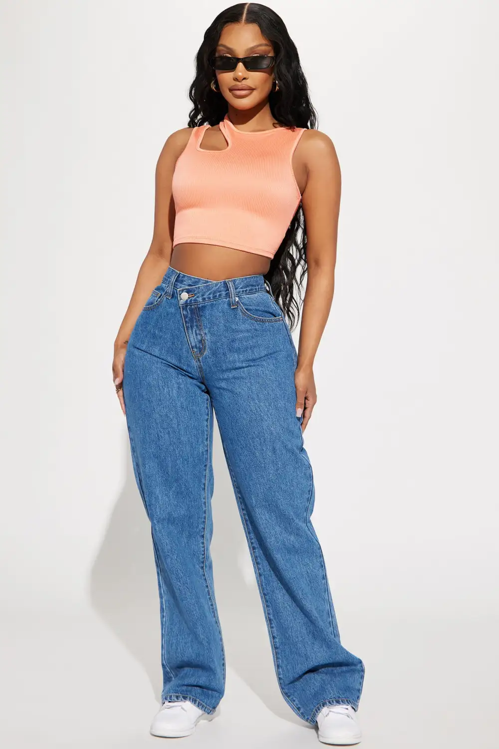 Nova Crossover Straight Leg Jean - Dark Wash