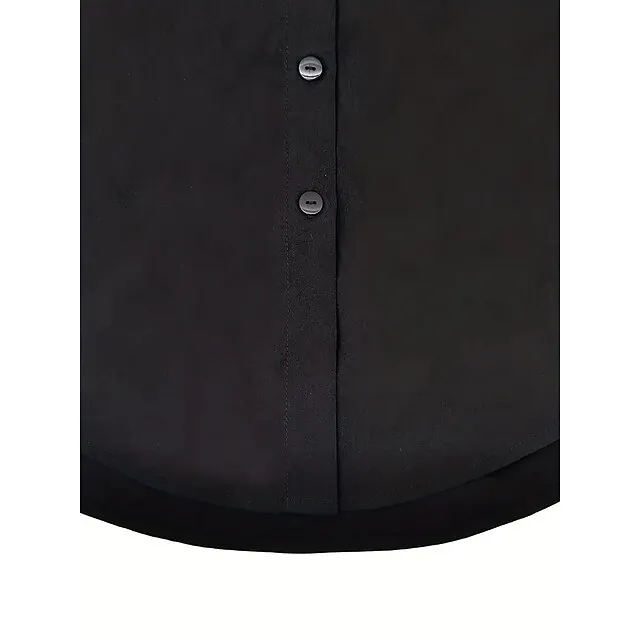 Women's Shirt Blouse Pocket Lapel Collor Long Sleeve Women‘s Clothing Solid Color Daily Basic