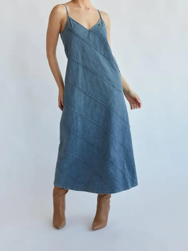 Remy Denim Midi Dress