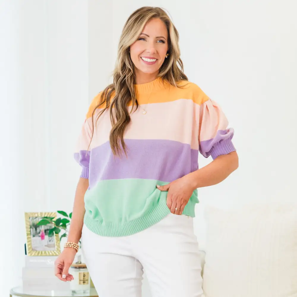 Morning Air Sweater, Multi