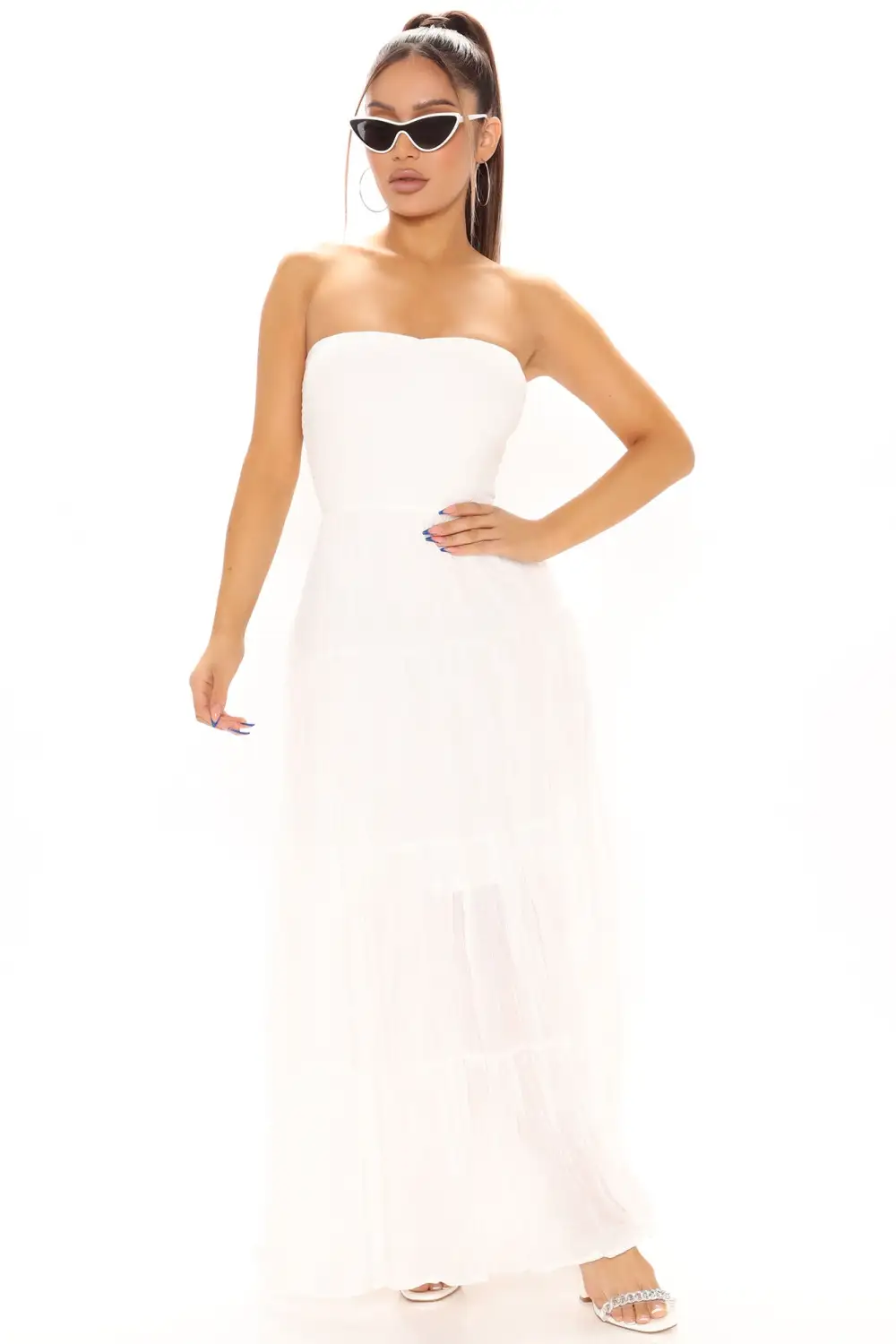 Penelope Maxi Dress - White