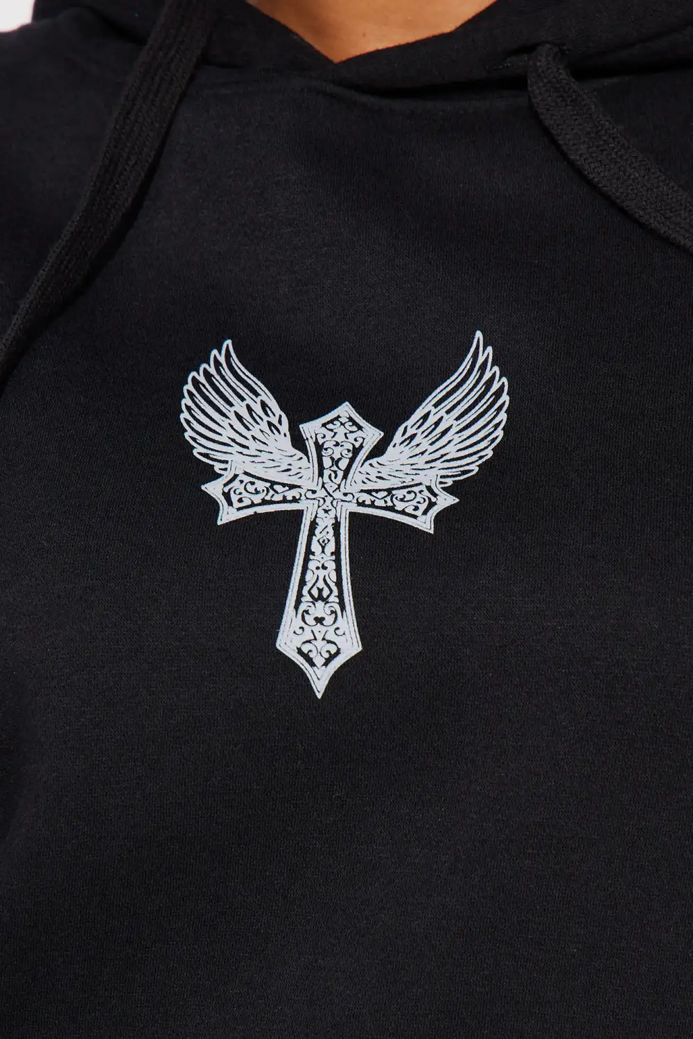 Humble Beginnings Washed Hoodie - Black