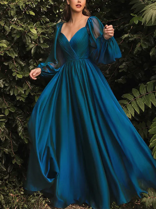 Smocked Airy Chiffon Jungle Collection Women's Dress